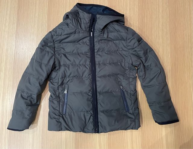 Plumas Peuterey azul marino reversible. 4 años