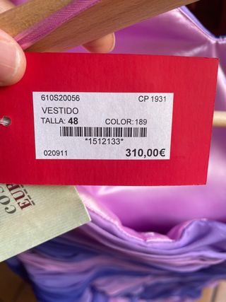 Vestido de boda, bautizo, comunión. Talla 48. 