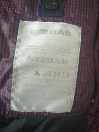 Cazadora plumas talla 42