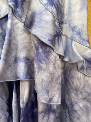 Vestido de seda de fiesta. Talla 42.