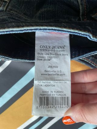 Jeans slim Only con etiquetas nuevos W.27 L.34