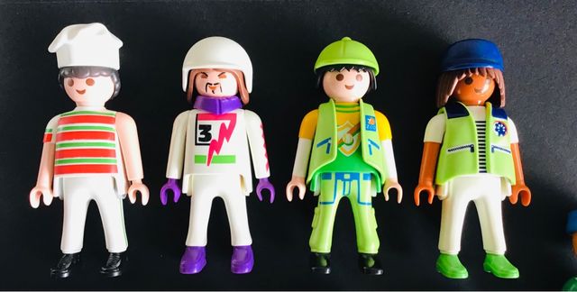 Playmobil lote 9 muñecos personajes CITY