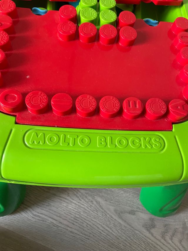 Molto mesa y Bloques extras construcciones