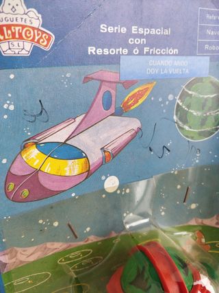 Antiguo juguete a resorte Galtoys