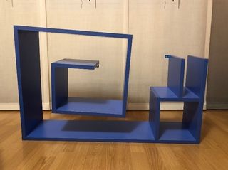 Estantería diseño Azul