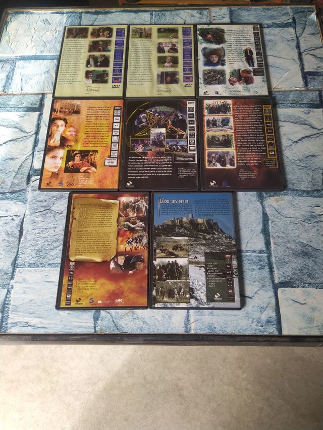 PACK 8 D. V. D. 