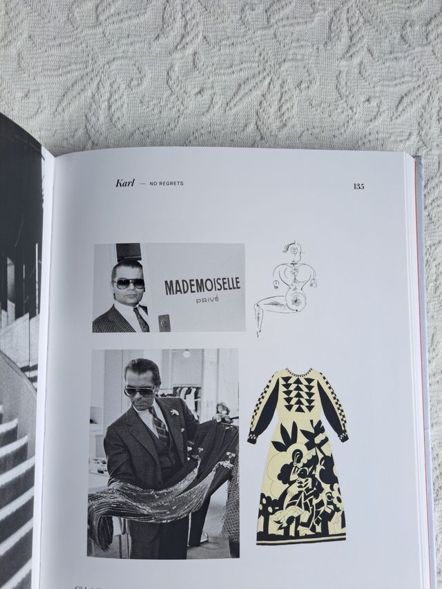 Karl Lagerfeld / No regrets / book libro