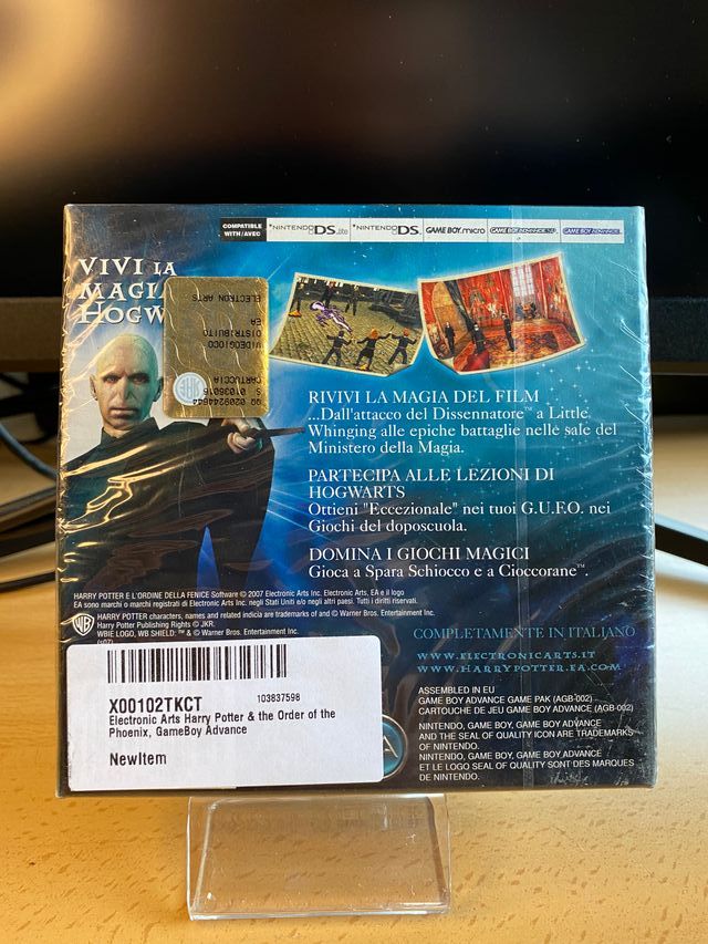 Harry potter y la orden del fénix nuevo sin abrir