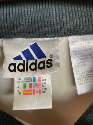 VINTAGE chaqueta color crema ADIDAS talla E 168