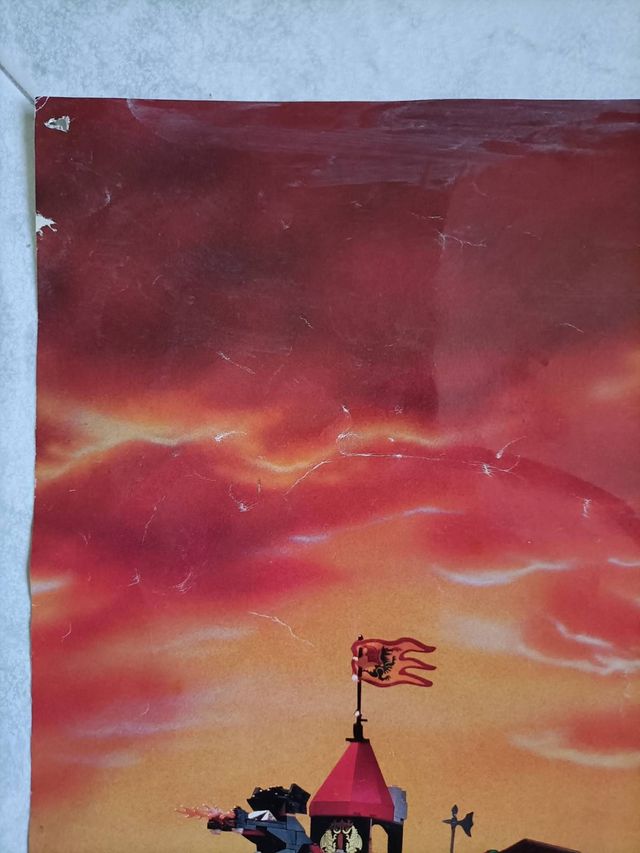 POSTER LEGO Castle Dragon Knights 🏰🧙♂️🐉Vintage