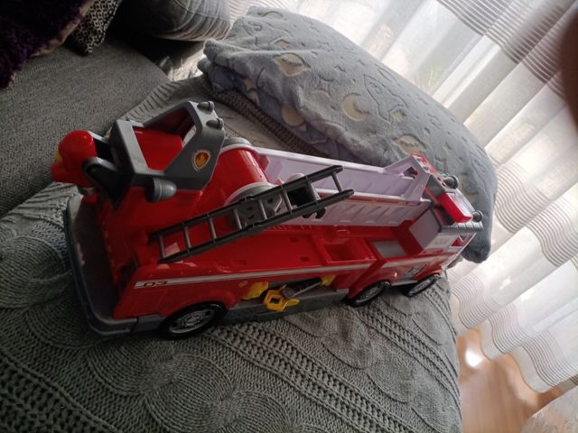 camión bomberos patrulla canina