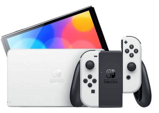 (NUEVA A ESTRENAR) Nintendo Switch OLED, 7" Blanca