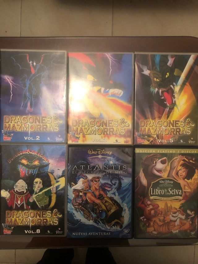 Peliculas Disney y Dragones y Mazmorras