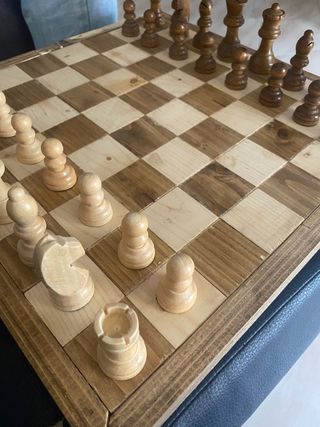 Scacchiera fatta a mano