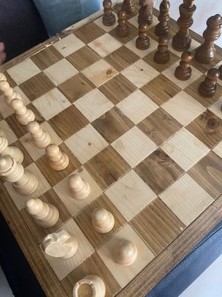 Scacchiera fatta a mano