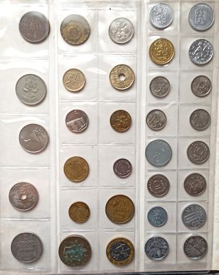 album de monedas del mundo