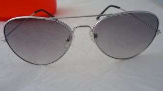Gafas de sol aviador plateadas 2