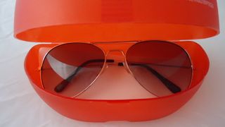 Gafas de sol aviador plateadas 2