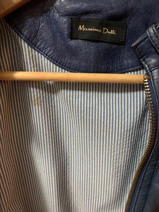 Cazadora Piel Massimo Dutti
