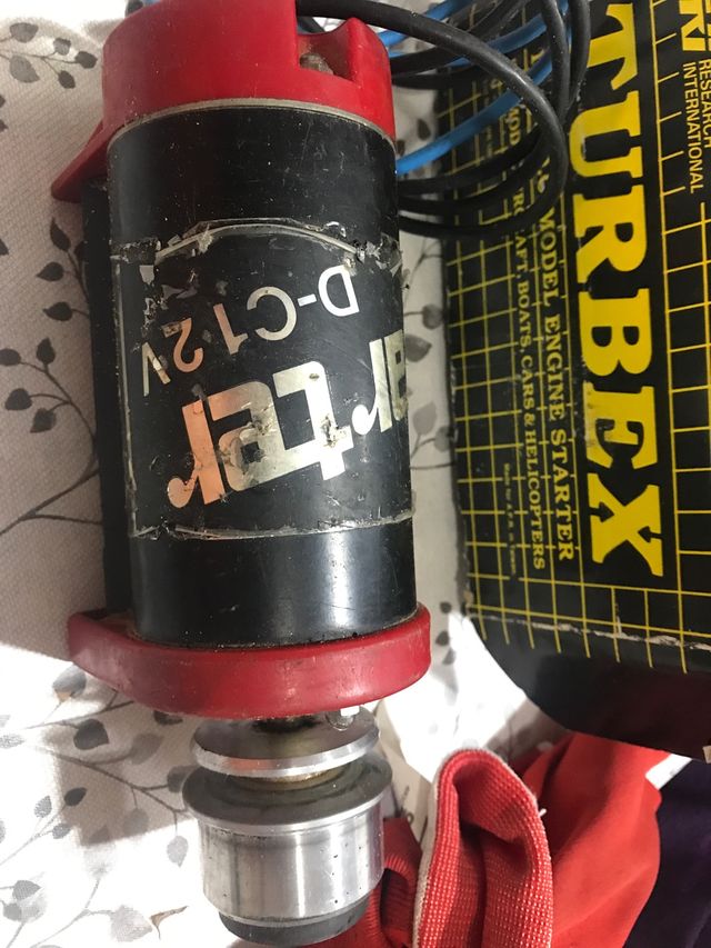 Turbex 12v arrancador de motores RC