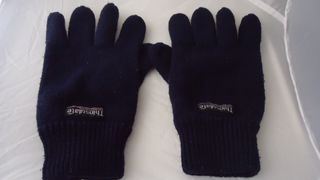 Guantes azules marinos