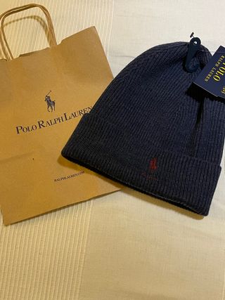 Gorro azul Polo Ralph Lauren