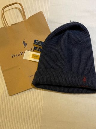 Gorro azul Polo Ralph Lauren