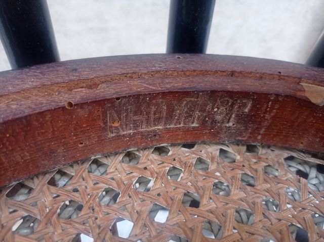 j.& j.kohn Jacob & Josef Kohn sillas firmadas