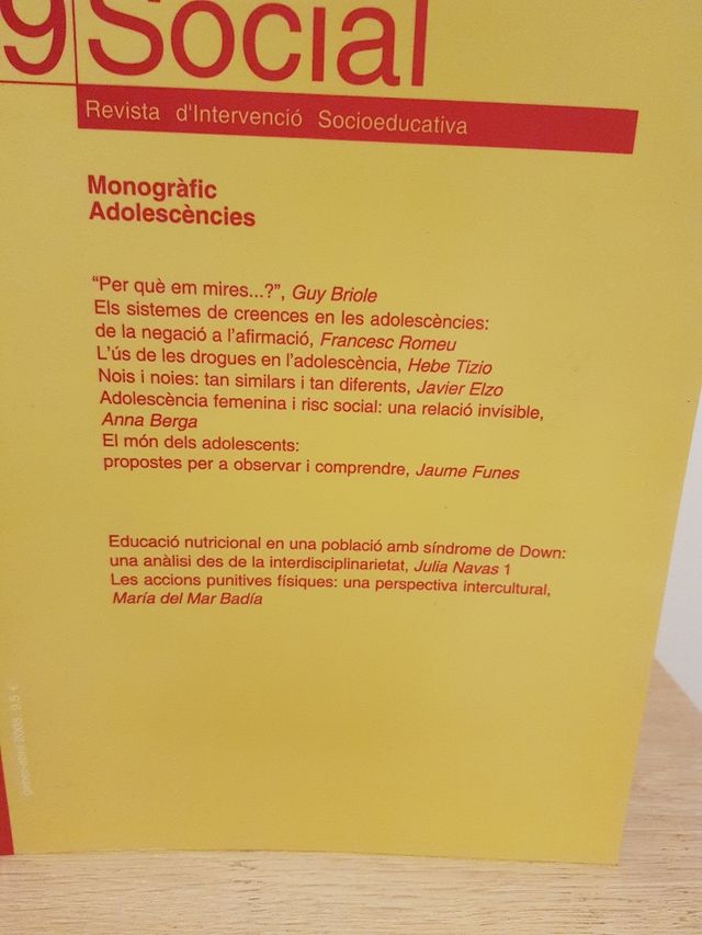 Educació Social. Revista d'intervenció socioeducat