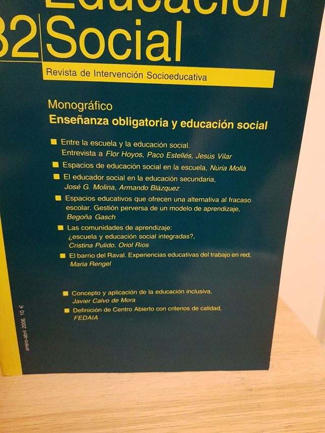 Educació Social. Revista d'intervenció socioeducat