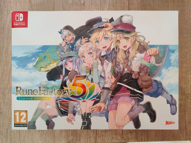 Rune Factory 5 Edición especial nintendo Switch
