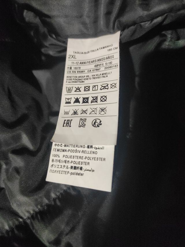 CHAQUETON PELO BENETTON