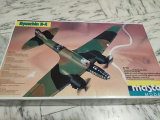 maqueta avión IL-4 a escala 1-72