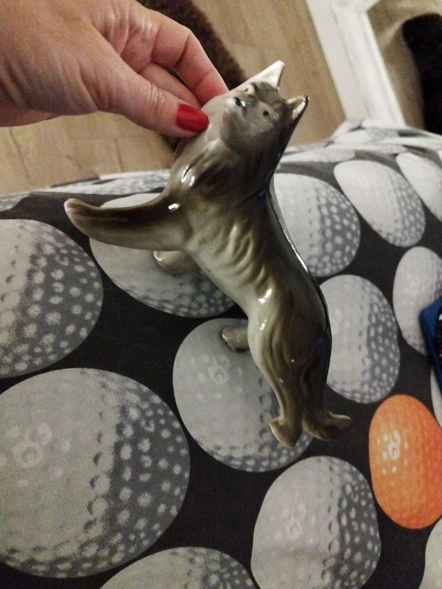 Perro cerámica vintage