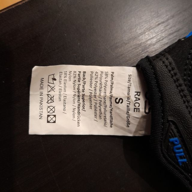 Guantes ciclismo  ges talla S