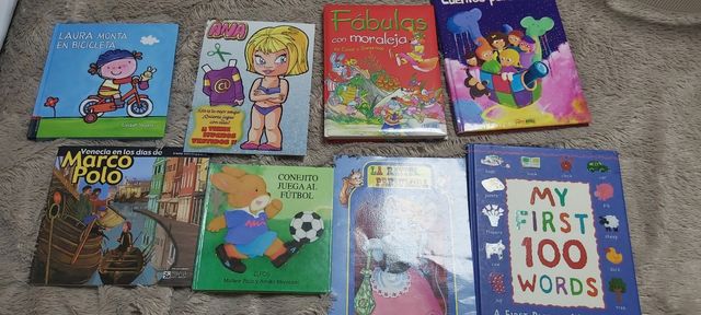 Cuentos variados, de 2 a 5 €/unidad