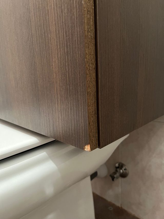 Mueble de baño Duravit madera nogal