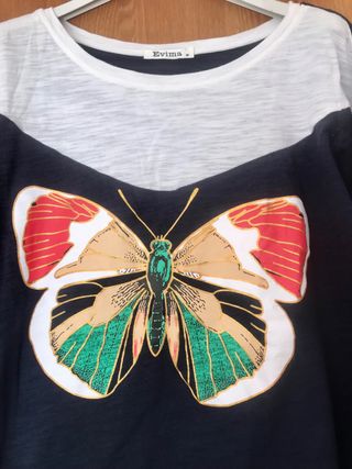 Camiseta nueva de manga larga talla M.