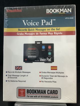 BOOKMAN FRANKLIN - GRABADOR DE VOZ - ¡¡NUEVO!!