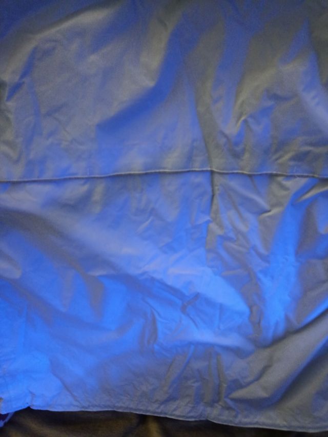 CHUBASQUERO NIÑO AZUL.CLARO DECATLÓN 6 AÑOS