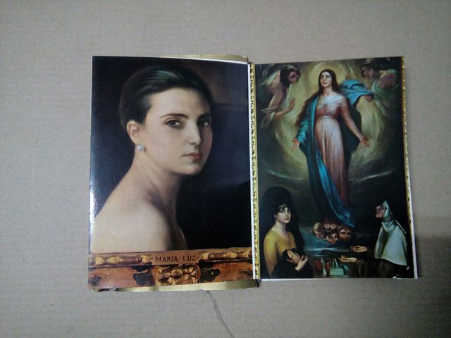 Postales antiguas museo Julio Romero de Torres