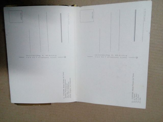 Postales antiguas museo Julio Romero de Torres