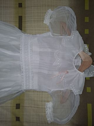 Vestido comunion niña.
