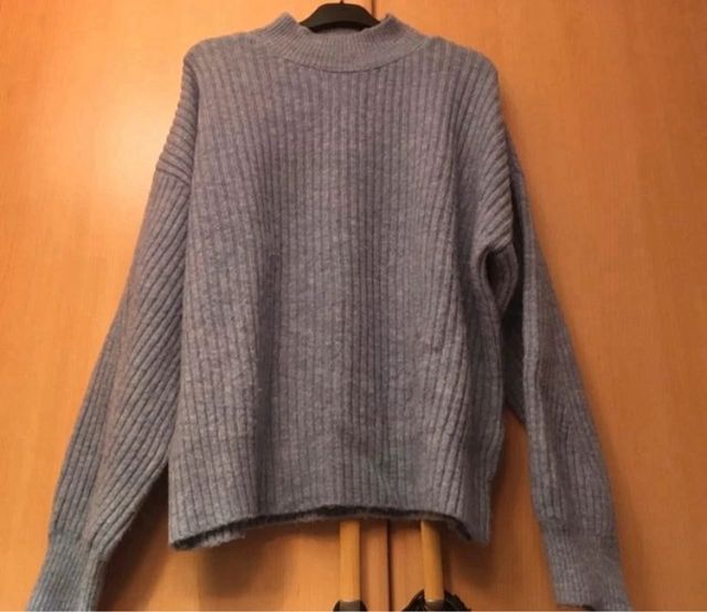 jersey azul Stradivarius