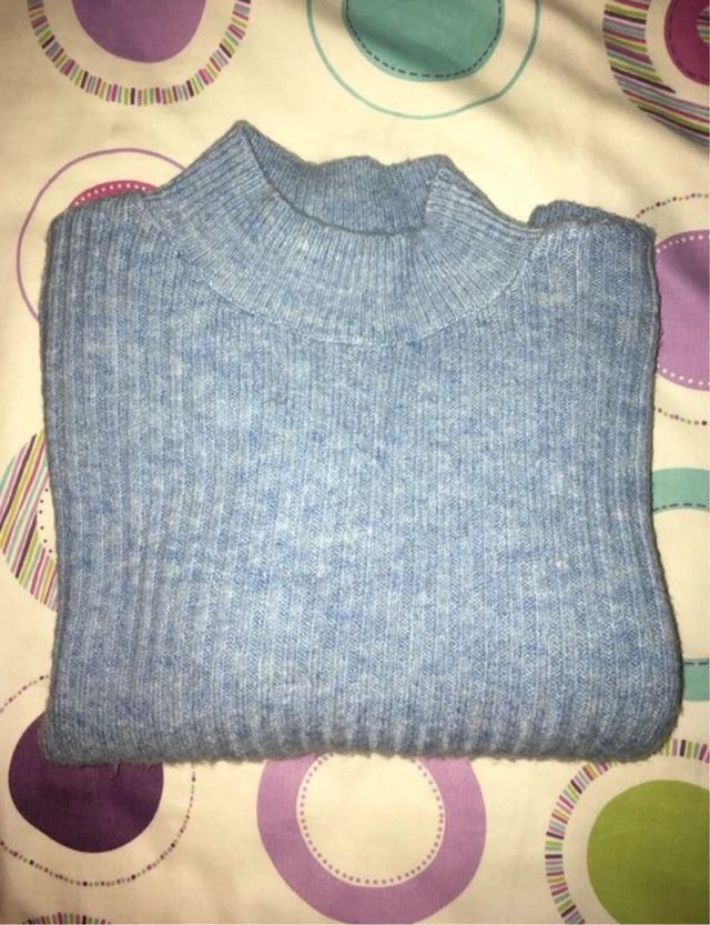 jersey azul Stradivarius