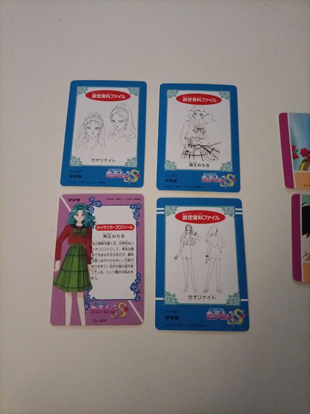 Cartas de Sailor Moon S.