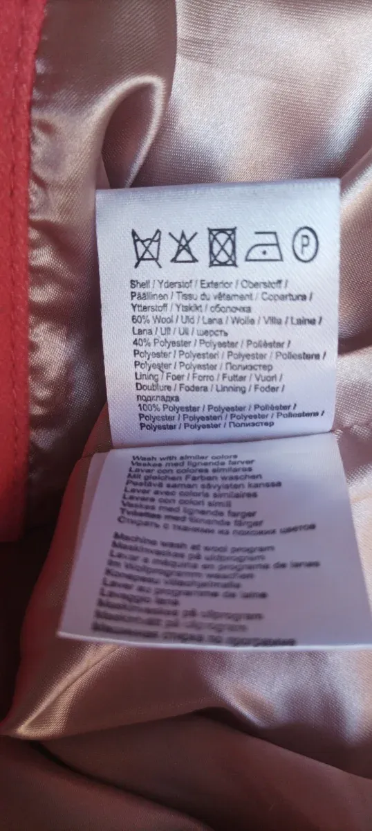 Abrigo parka mujer S Ichi.