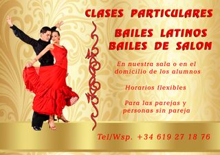 CLASES PARTICULARES DE BAILE / VALENCIA