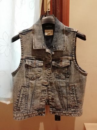 Chaleco vaquero Forever 21