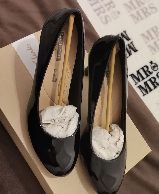 Clarks zapatos tacón mujer